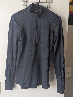 Lululemon athletica Half Zip Pullover Extra Mile Jacket Size 8